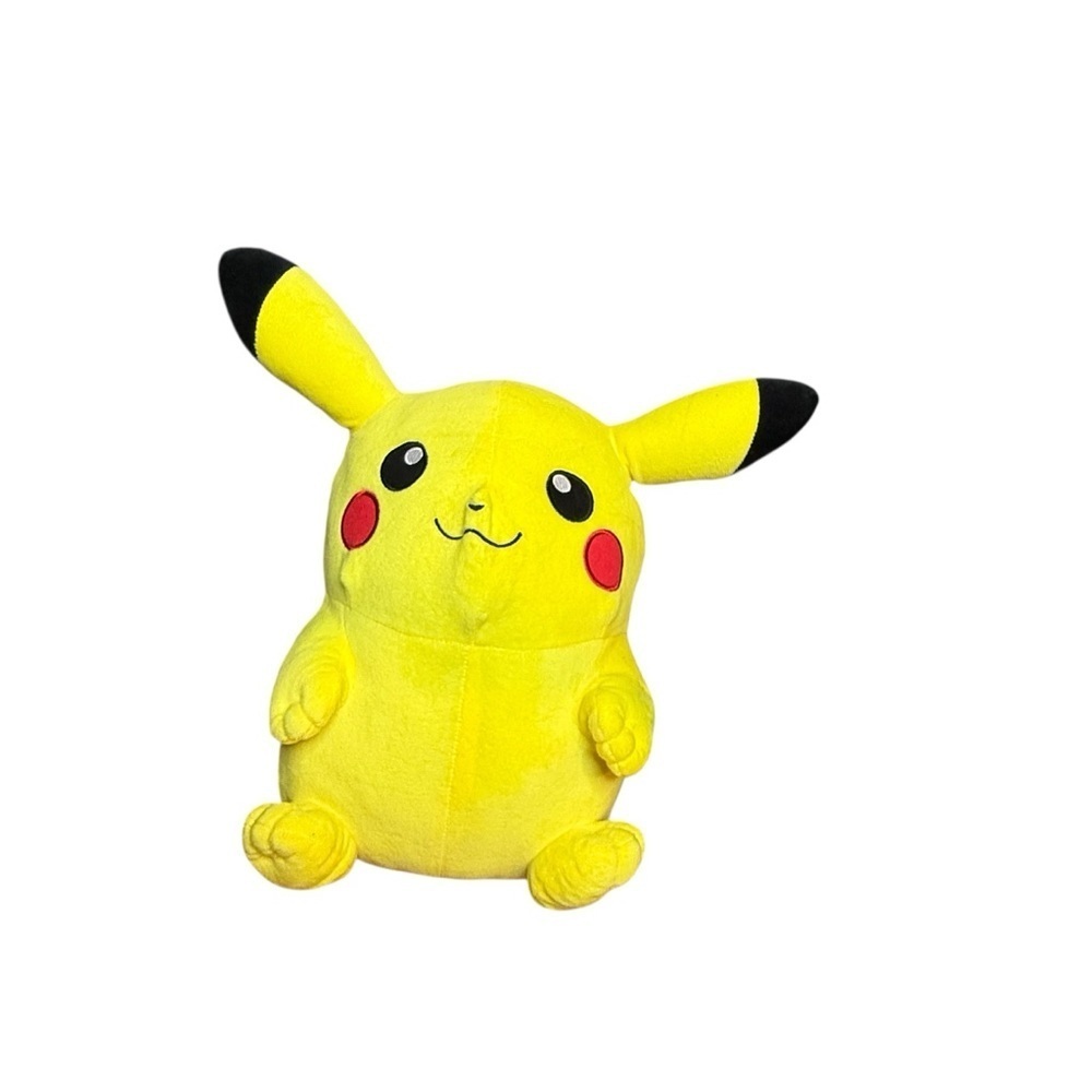 Pokemon Pikachu Toy Factory Plush Stuffed Animal 2019 Yellow 13 in